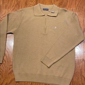 New Tan Pierre Cardin Sport sweater